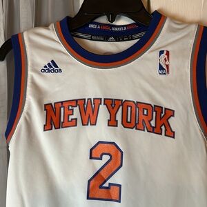 adidas NBA New York Knicks #2 Raymond Felton Signed Jersey Kids Small
